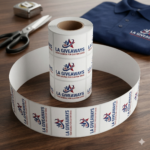 Custom Size Die Cut Stickers on Roll