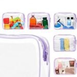 Reusable Multi Functional Transparent Bag with Zipper - Image 4