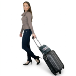 2-in-1 Travel Blanket with Pillowcase & Luggage Sleeve