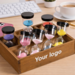 Glass Hourglass Timer 5/10/15/30/45/60 Sand Minutes Custom - Image 2