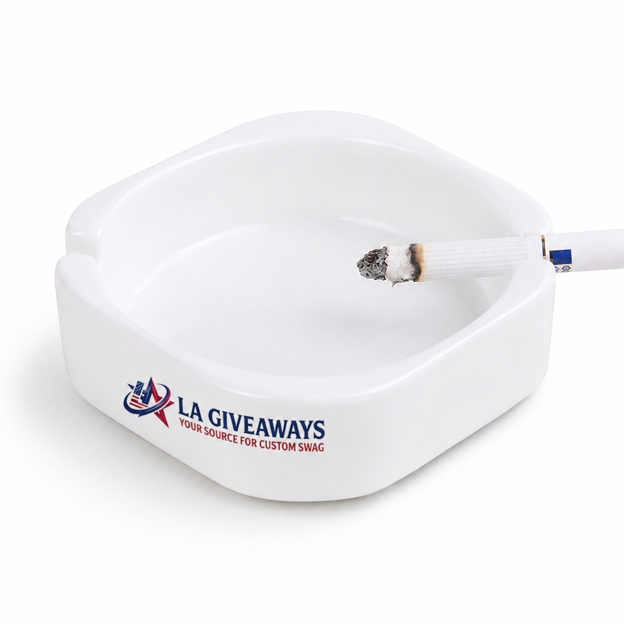 ASH-TRY-ESH-01 (1) Glass Ashtrays for Cigarettes - Image 1