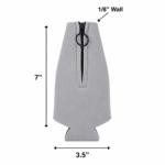 Beer Bottle Sleeve Thermal Non-Slip Waterproof Zipper Drink - Image 4