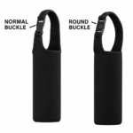 Neoprene Water Bottle Sleeve Bag with Buckle for Travel - Image 2