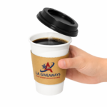 Disposable Coffee Cups with Lids and Sleeves - Image 3