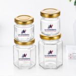 Honey Jar with Wooden Dipper - Image 3