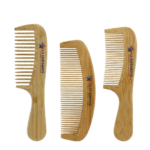 Wood Bamboo Hair Comb Custom Detangling Massage Anti-static - Image 2