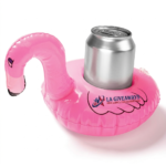 Inflatable Pink Flamingo Beverage Coaster