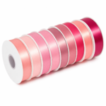 Custom Logo Satin Ribbon 25mm Polyester for Gift Wrapping - Image 5