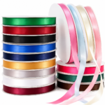 Custom Logo Satin Ribbon 25mm Polyester for Gift Wrapping - Image 4