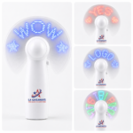 Led light Fan Mini Message Portable Handy - Image 5