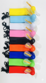 Led light Fan Mini Message Portable Handy - Image 3