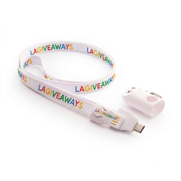 Custom USB-C Charging Cable Lanyard