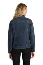 Classic Slim-Fit Denim Jacket for Women with Stretch Fabric - Image 3