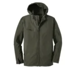 Premium Performance Hooded Soft Shell Jacket for Men - Image 2