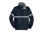 Reflective Taped Work Jacket for Men - Image 2