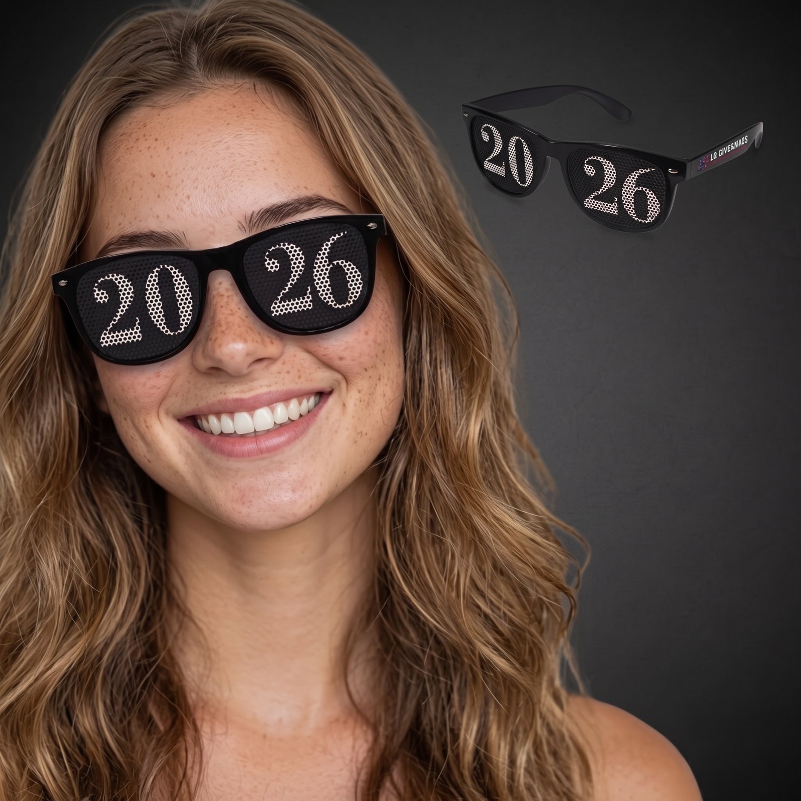 Black Billboard Sunglasses 2026 Black Billboard Sunglasses (Blank Arms) - Image 1