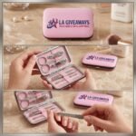 Breast Cancer Awareness 7-Piece Manicure Set Assortment – Pack of 6 - Image 2