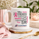 Custom Text Mug With Logo - Image 2