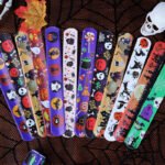 Halloween slap bracelet set