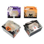 Halloween Clear Window Treat Box with Ribbon Trick-or-Treat - Image 3