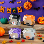 Halloween Clear Window Treat Box with Ribbon Trick-or-Treat - Image 5