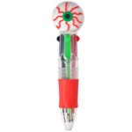 4-color retractable pen with 3D Halloween character topper - Image 5