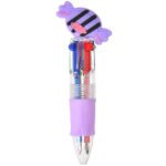 4-color retractable pen with 3D Halloween character topper - Image 6