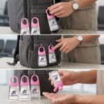 Breast Cancer Awareness Hand Sanitizer With Carabiner Clip Assortment - Image 2