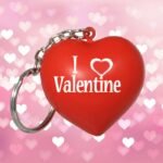 Promotional Valentine Heart Keychains - Image 3