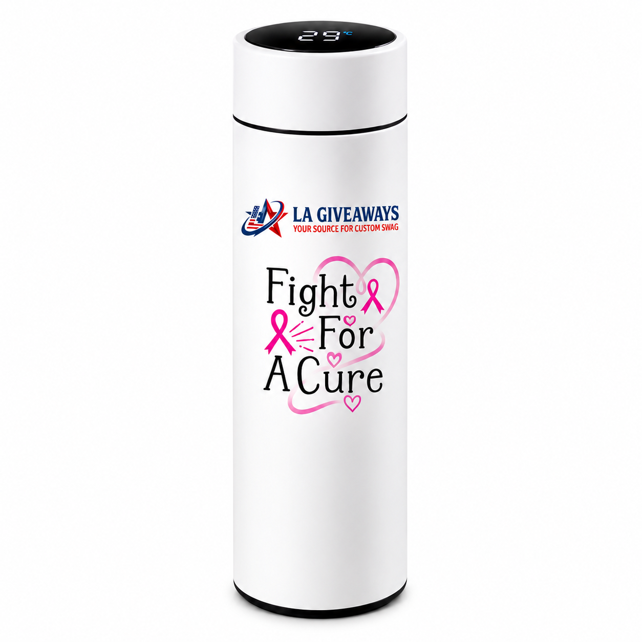 LED BOTTLE 1 Fight For Cure - Image 1