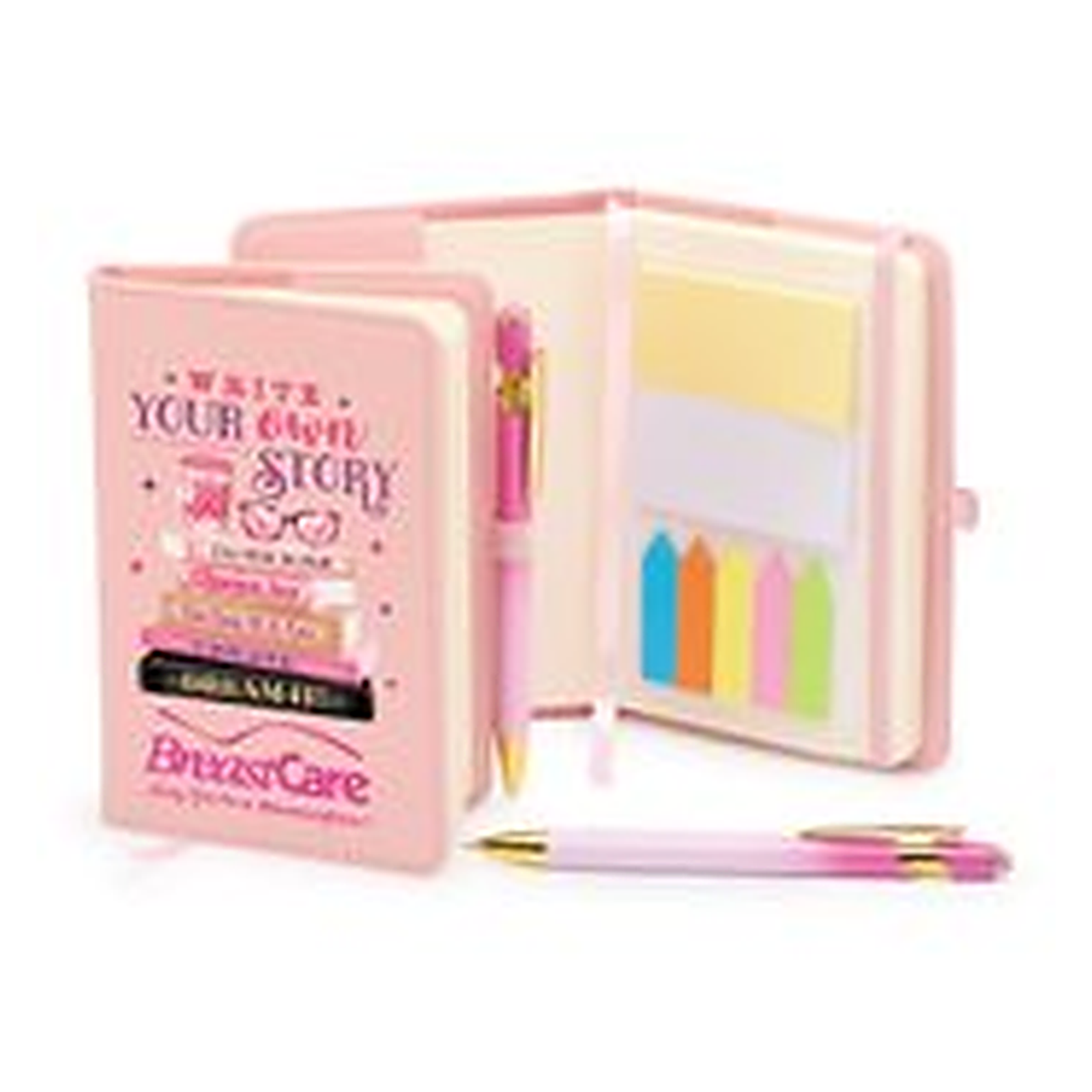NOTEBOOK 1 Write Your Own Story Stanton Jotter With Self-Care Insert, Sticky Notes, & Stylus Pen - Image 1