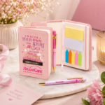 Write Your Own Story Stanton Jotter With Self-Care Insert, Sticky Notes, & Stylus Pen - Image 3