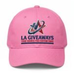 Think Positive! Pink Ribbon Classic Baseball Cap With Buckle Closure
