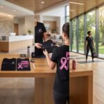 Pink Vibes, Healthy Lives Unisex 2-Sided T-Shirt - Image 2
