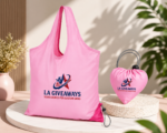 Morph Sac Heart Polyester Foldable Bag - Image 4