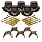 Tiffany Black & Gold New Year's Party Kit