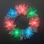 Tinsel Light Up Halo Crown Headband - BLANK