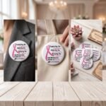 White cancer badge - Image 2