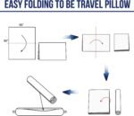 Airplane Neck Pillow, Blanket Combo with Custom Logo - Image 2