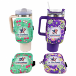 Steel/Plastic-Lined Tumbler with bag