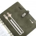 Leather Diary Notebook With Usb Flash Drive - Image 3