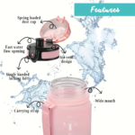 Portable Sports Fitness Travel Water Bottle - Image 3