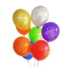 Ballon Round Decor Latex Helium Print Balloon for New Year - Image 2