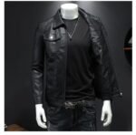 Thickened Motorcycle Jacket Men's - Image 3