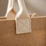 Promotional Custom Reusable Jute Shopping Bag - Image 3