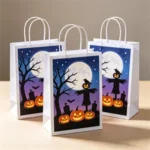Custom Printed Scarecrow Halloween Paper Bag