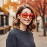 Halloween Pumpkin-Shaped Novelty Sunglasses - Image 3