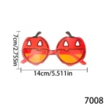 Halloween Pumpkin-Shaped Novelty Sunglasses - Image 2