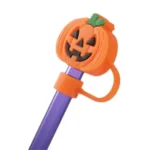Pumpkin Straw Topper for Tumblers & Bottles - Image 2