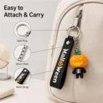 Custom Halloween PVC Keychain with Debossed Logo - Image 5